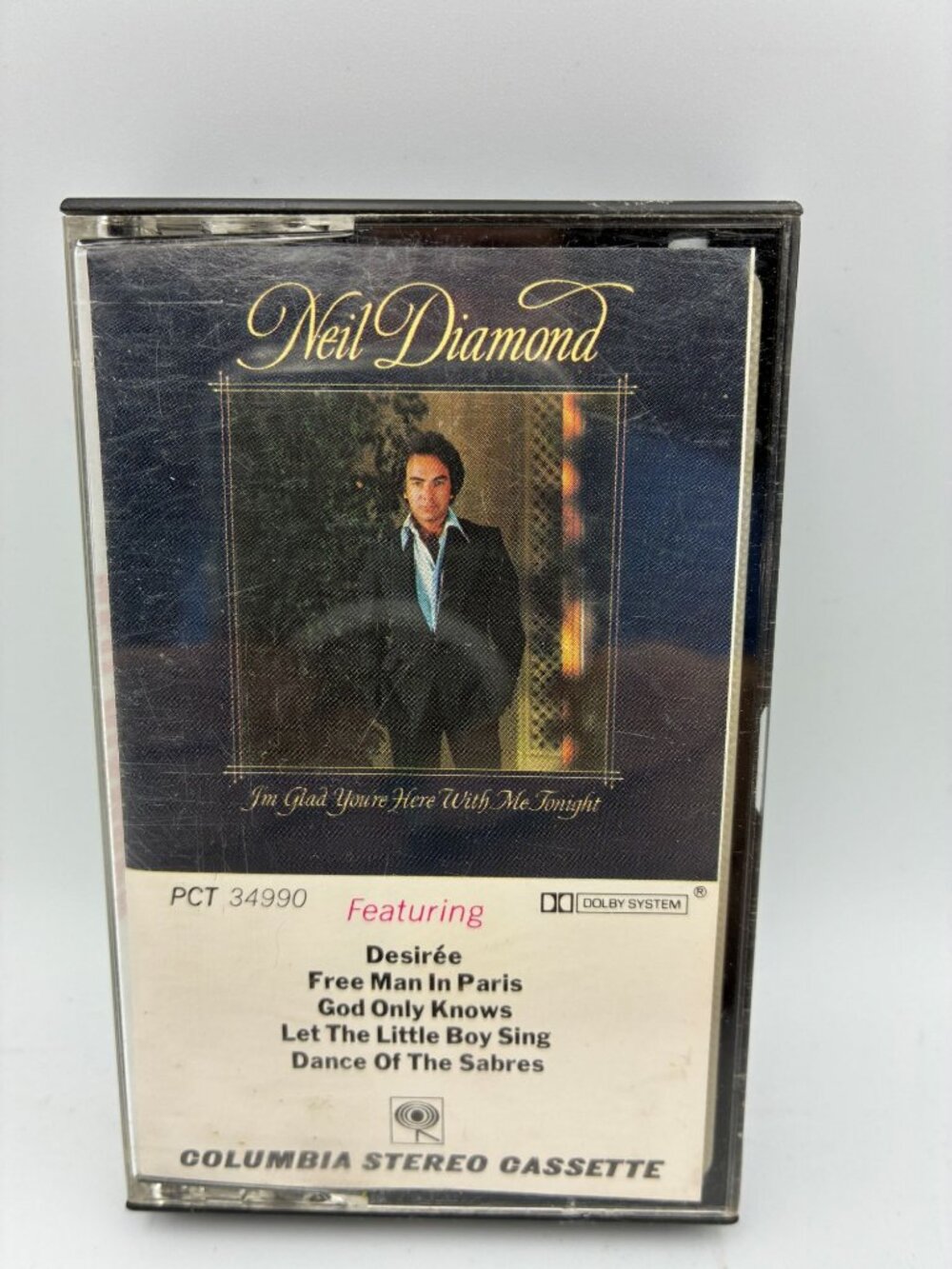 Neil Diamond Im Glad Youre Here With Me Tonight 1977 Audio Cassette Columbia